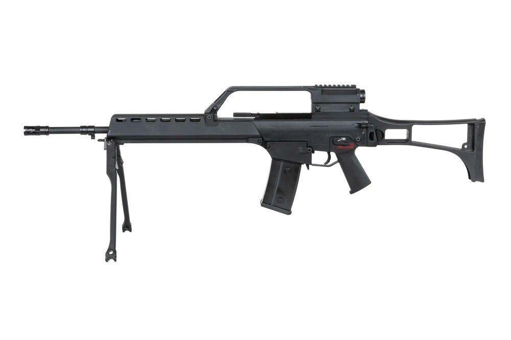 SRC DUAL POWER SR36K COB-301 met  bipod en scope Zwart