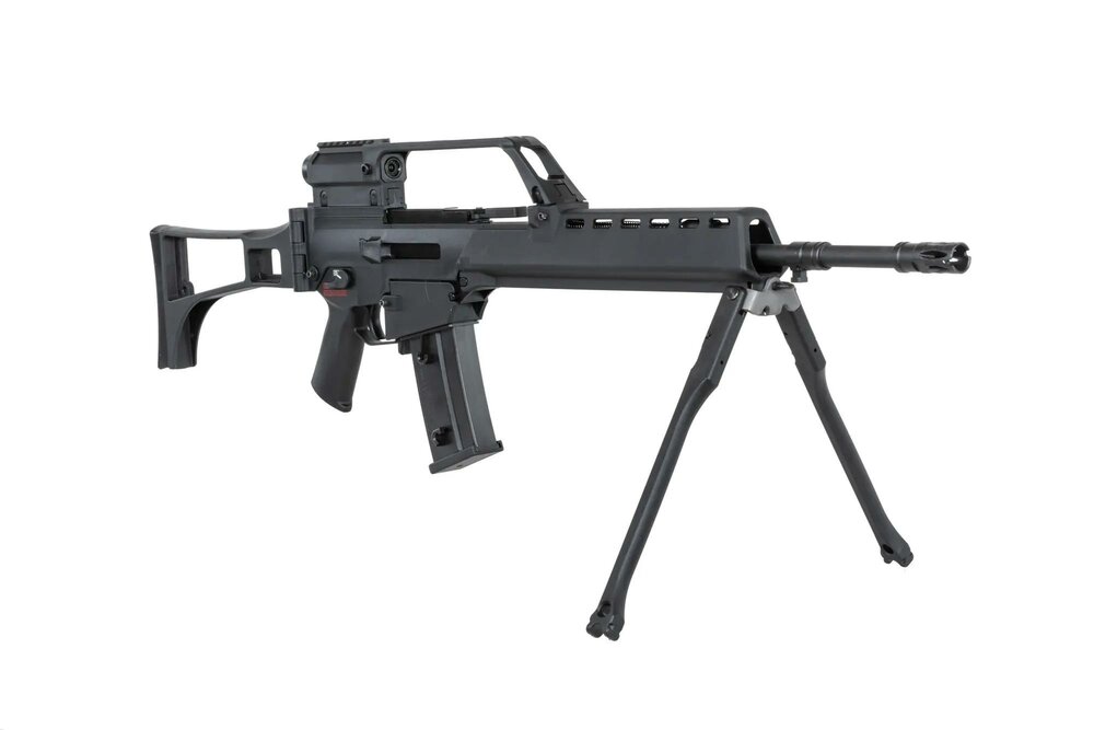 SRC DUAL POWER SR36K COB-301 met  bipod en scope Zwart
