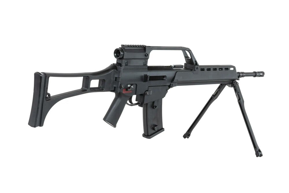 SRC DUAL POWER SR36K COB-301 met  bipod en scope Zwart