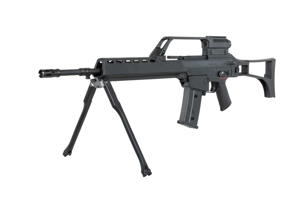 SRC DUAL POWER SR36K COB-301 met  bipod en scope Zwart