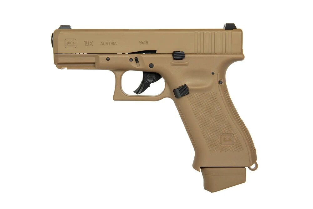 UMAREX GBB Glock 19X CO2  &ndash; Coyote Brown