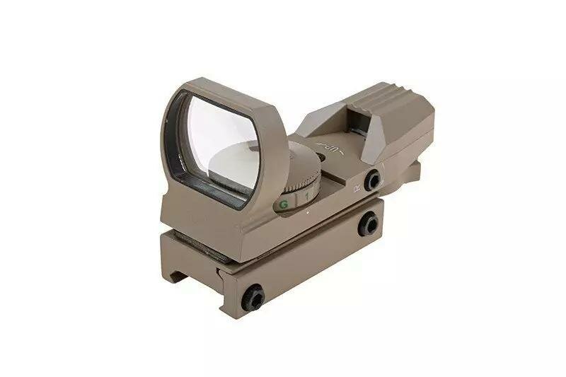 THETA OPTICS OPEN REFLEX SIGHT -TAN
