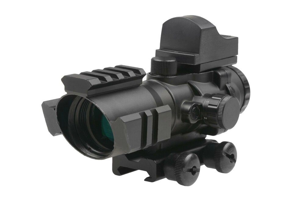 THETA OPTICS Rhino 4x32 spotting scope with mini collimator