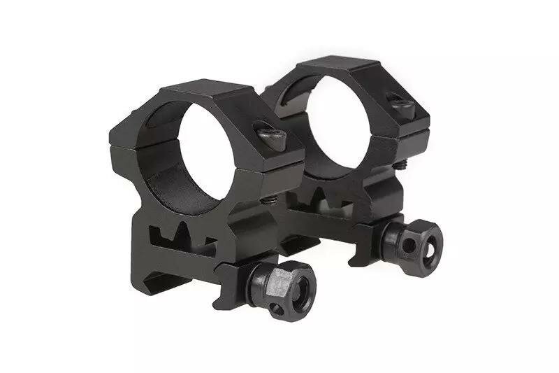 Two-part 25mm optics mount for RIS rail (low)