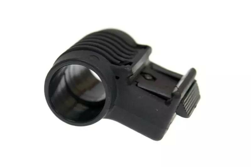 Flashlight mount for 22 mm R.I.S. rail