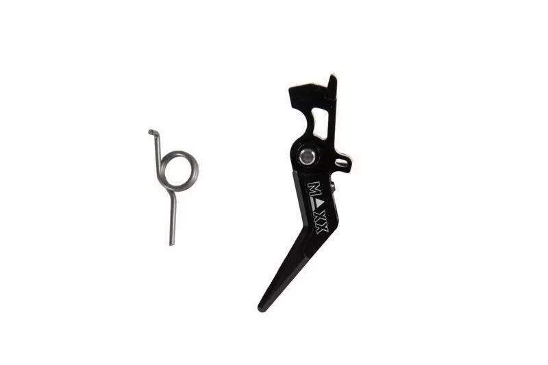 CNC Aluminum Advanced Trigger (Style A) - Black