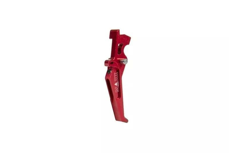 CNC Aluminum Advanced Trigger (Style E) - Red