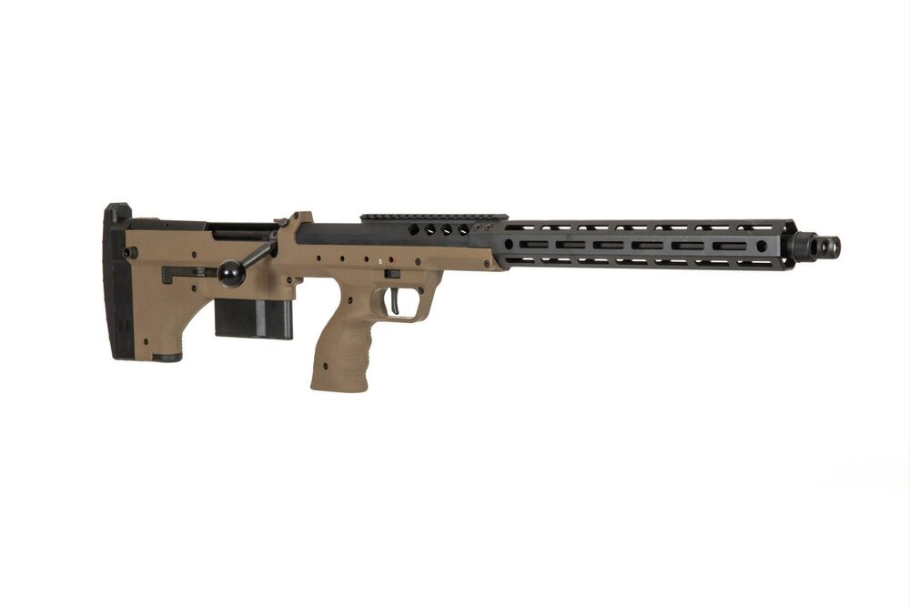 Desert Tech SRS-A2/M2 22&quot; sniper airsoft rifle (right-handed) - FDE