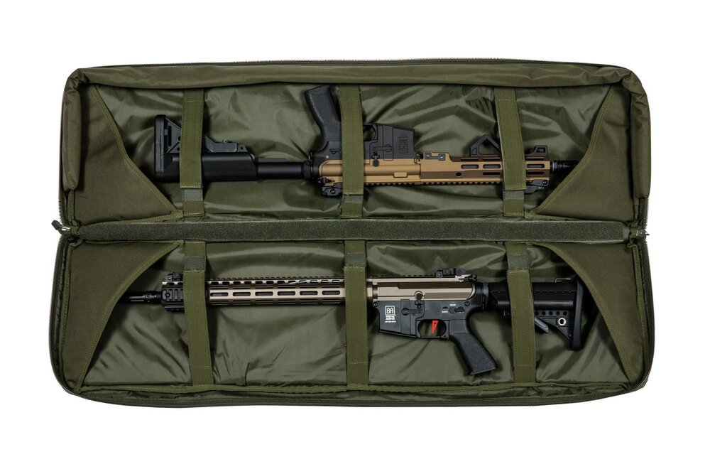 Double GunBag V4 - Black - Olive