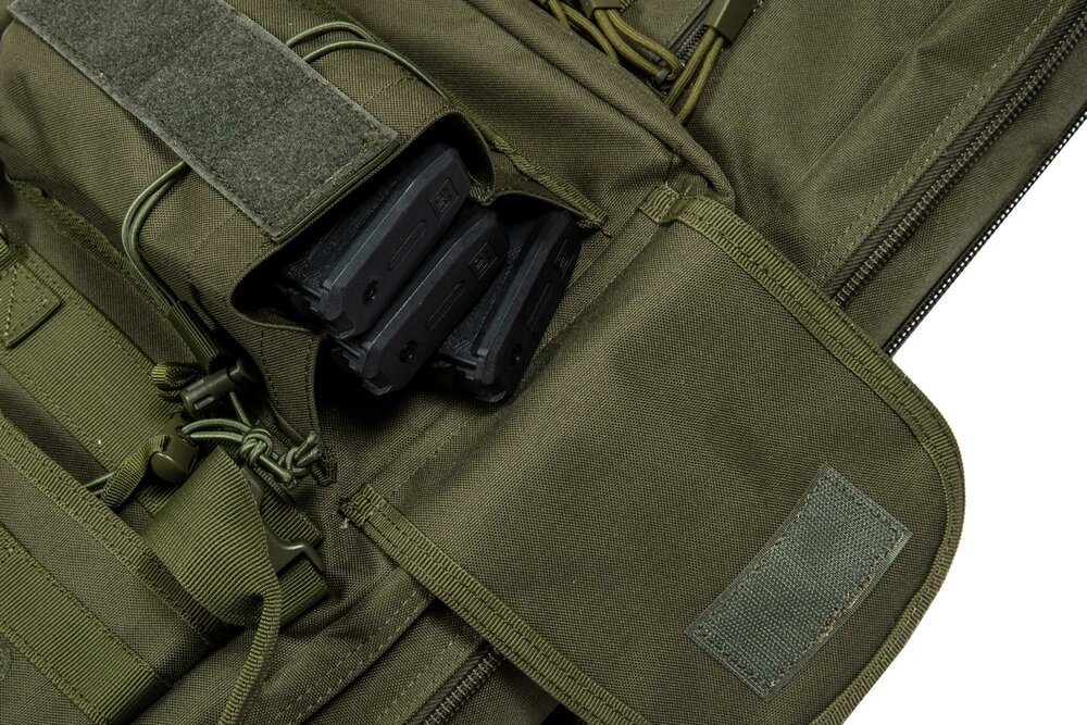 Double GunBag V4 - Black - Olive