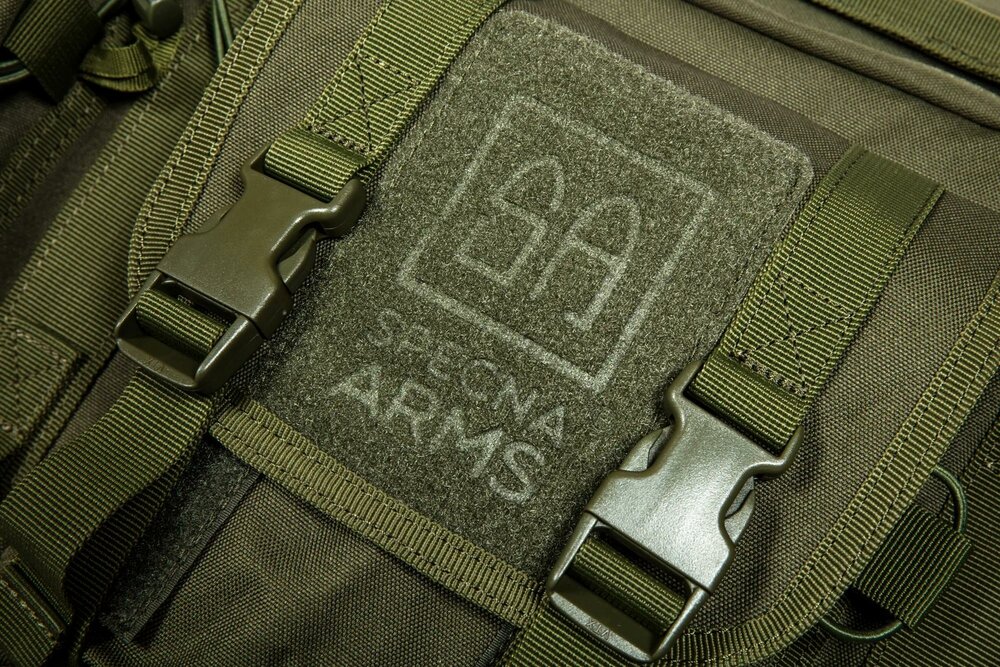 Double GunBag V4 - Black - Olive
