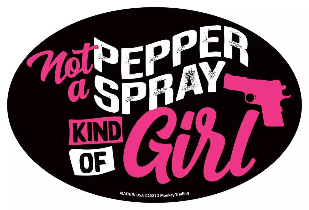 Oval magnet - PEPPER SPRAY