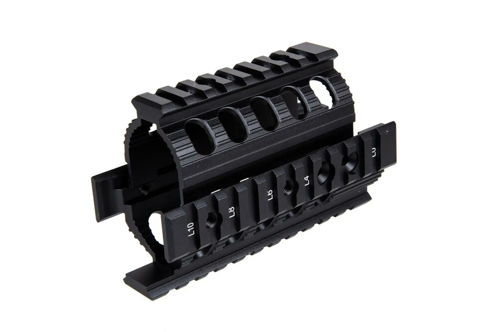 Aluminium ris kit for AKS-74U series replicas