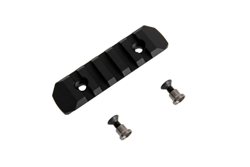 Aluminium RIS rail 5 slots - keymod