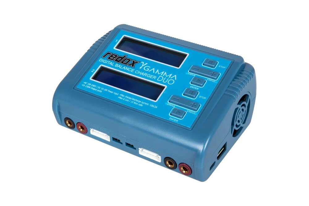 REDOX Charger  GAMMA DUO with integrated power supply