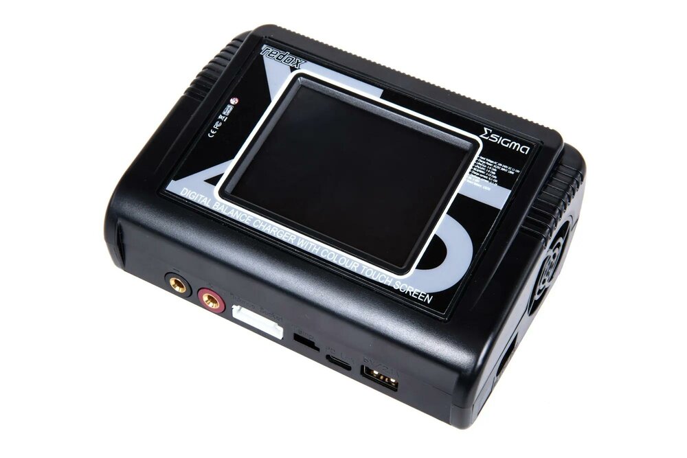 REDOX SIGMA charger with integrated power supply - colour touchscreen display