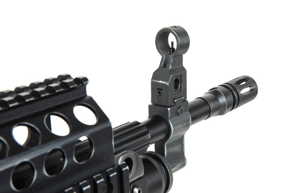 A&amp;K MK 46 MOD 0 Battleworn Zwart LMG