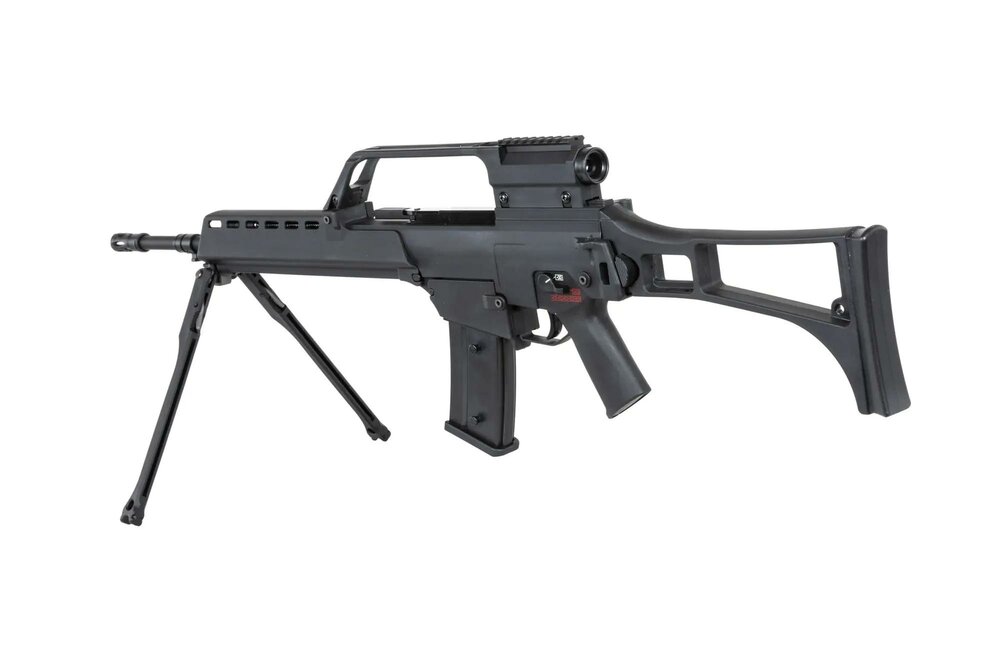 SRC DUAL POWER SR36E GB-301 icl. bipod en scope Zwart