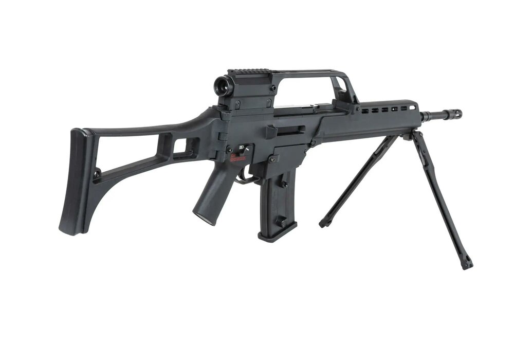SRC DUAL POWER SR36E GB-301 icl. bipod en scope Zwart