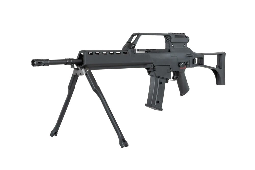 SRC DUAL POWER SR36E GB-301 icl. bipod en scope Zwart