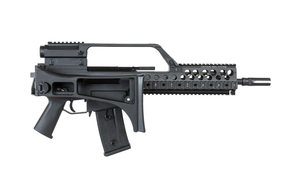 SRC DUAL POWER SR36 KSK COB-303 carbine with scope Black