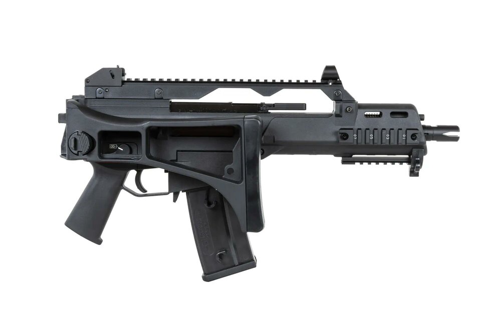SRC DUAL POWER SR36C COB-306 Zwart