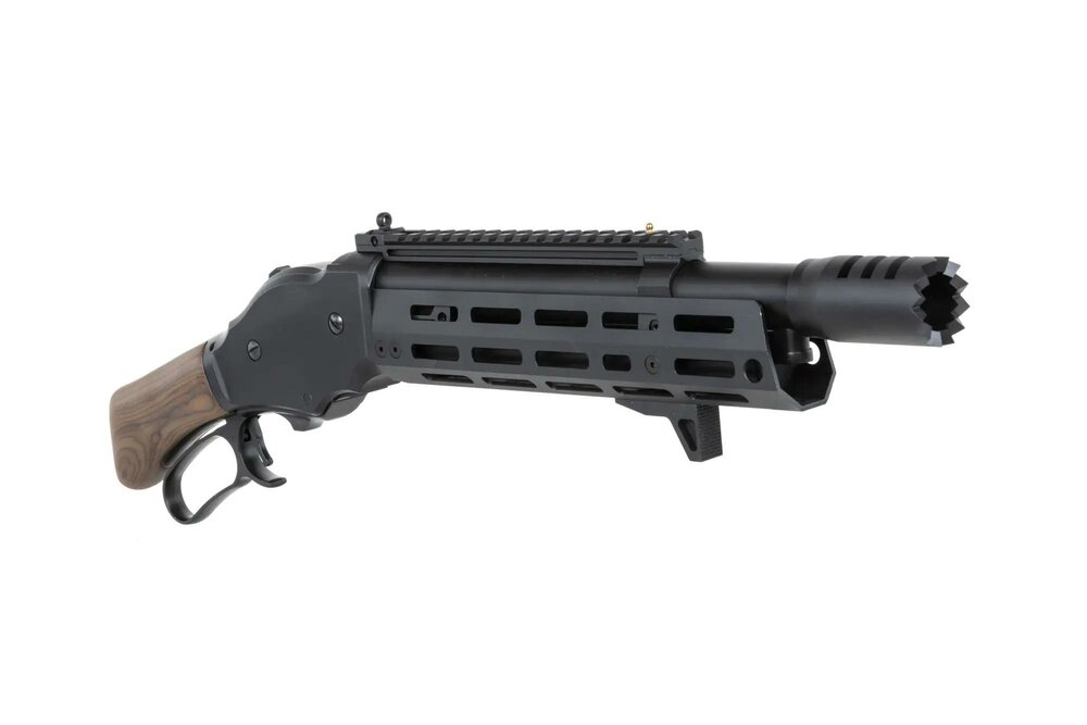 GOLDEN EAGLE Lever Action Shotgun AT8701 Zwart