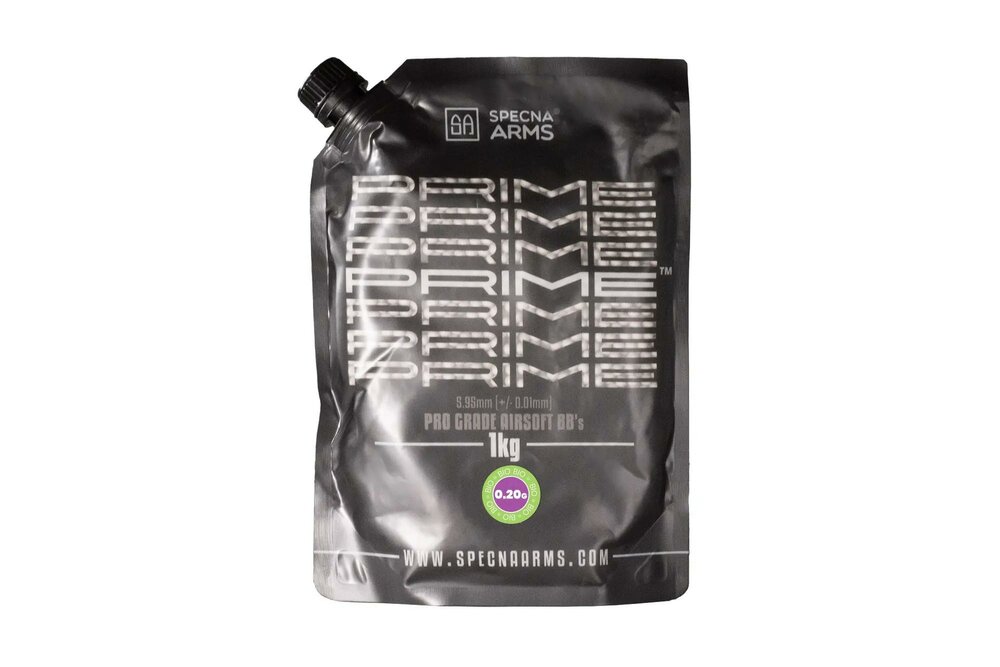 SPECNA ARMS PRIME&trade; BIO 0.20g precision BBs - 1 Kg