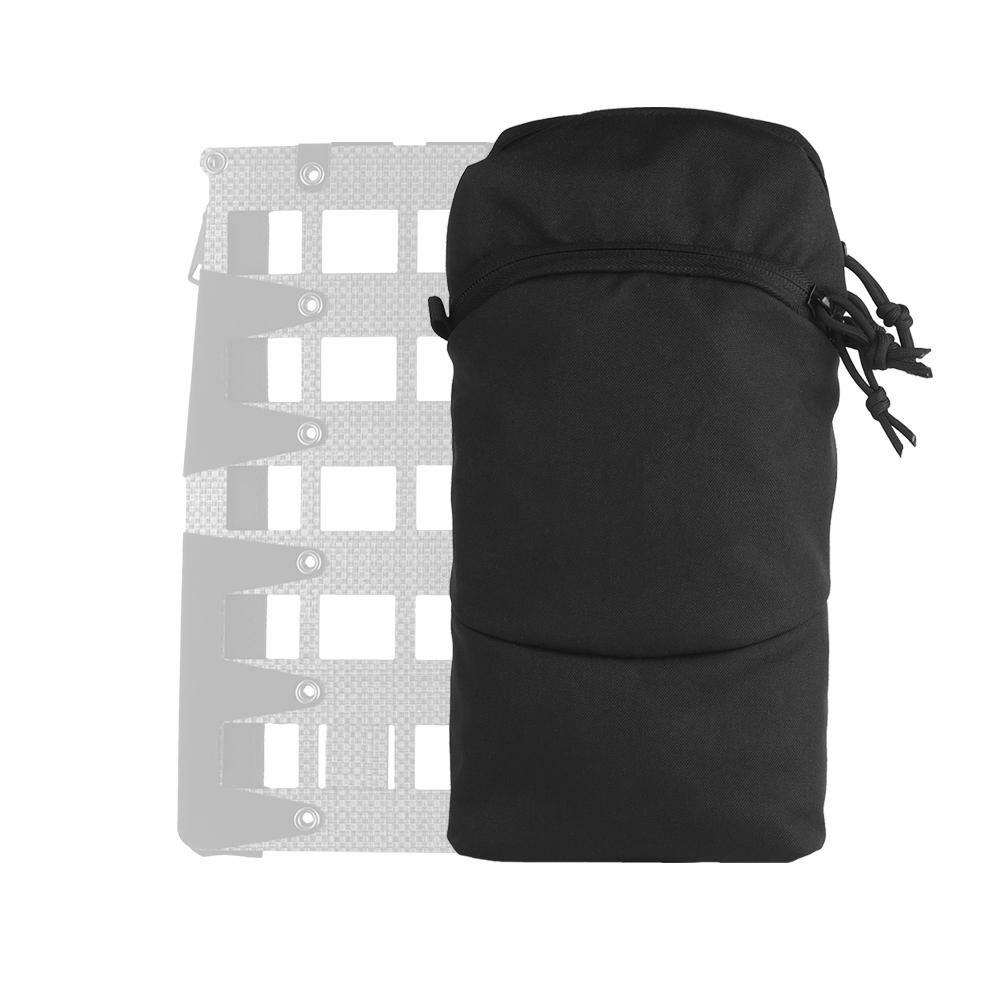 Wosport Cargo universal pocket 3x6 Vertical Laser Cut Black
