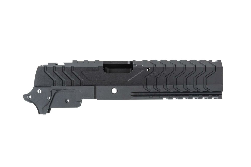 5KU Matrix Style lock and frame kit for Hi-Capa replicas Black