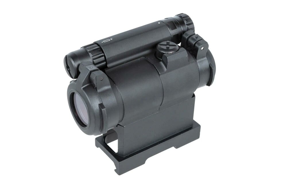 JJ AIRSOFT M5 red dot sight with 3 mounts Zwart