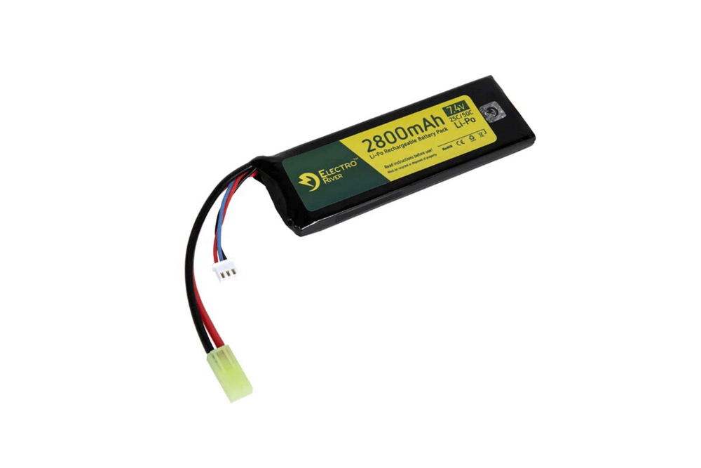ELECTRO RIVER &trade; - LiPo - 7.4V 2800mAh 25/50C - Tamiya Mini