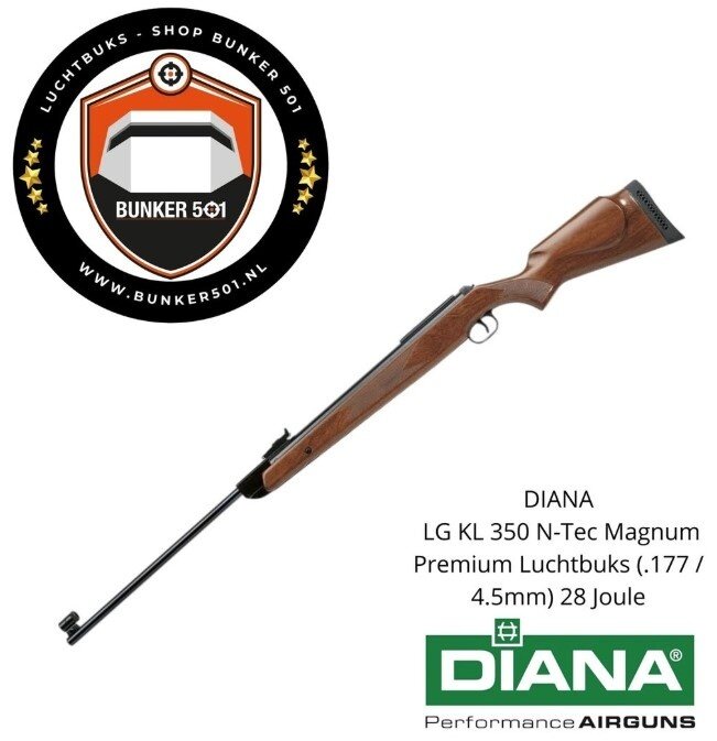DIANA LG 350 N-Tec Magnum Premium Air Rifle (.177 / 4.5mm) 28 Joules