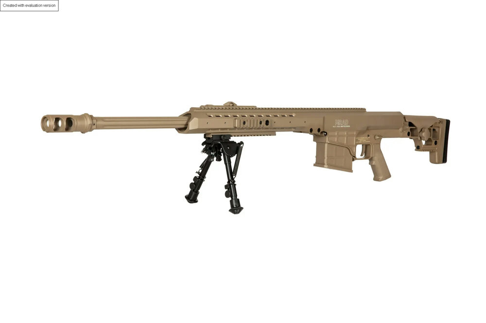 Barret MRAD Sniper Rifle Replica (SW-017) - Tan