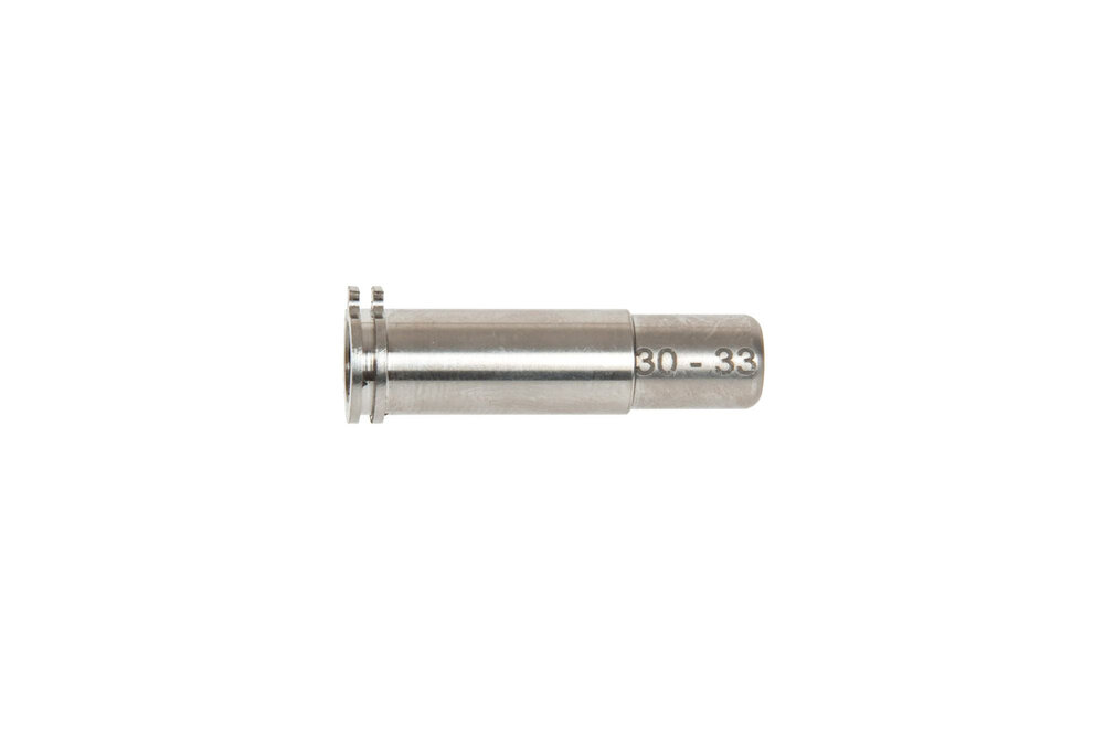 Adjustable Titanium CNC Nozzle for AEG Replicas - 30mm - 33mm