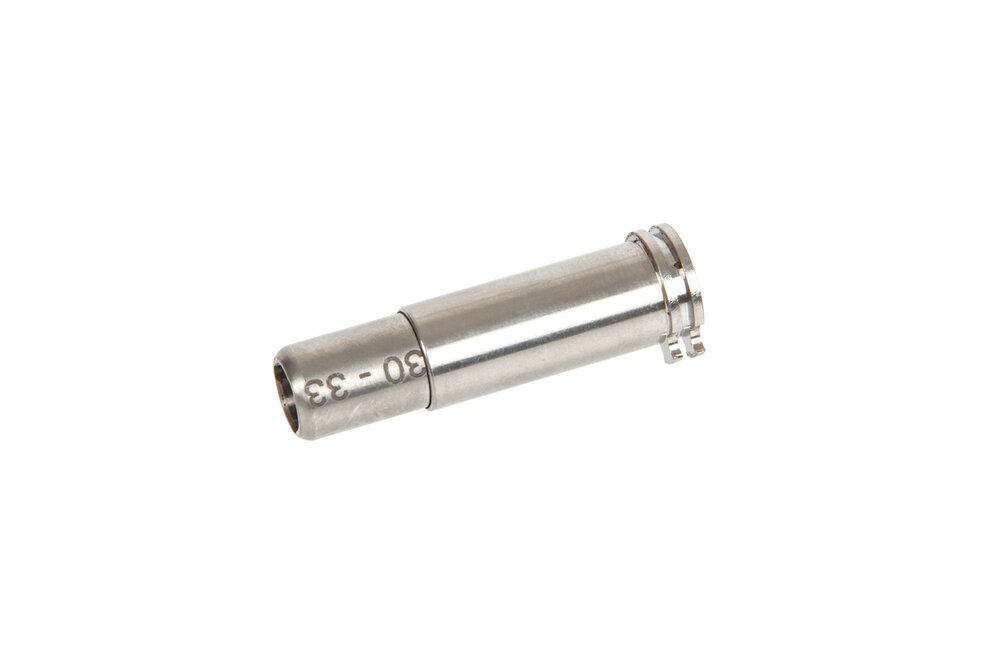 Adjustable Titanium CNC Nozzle for AEG Replicas - 30mm - 33mm