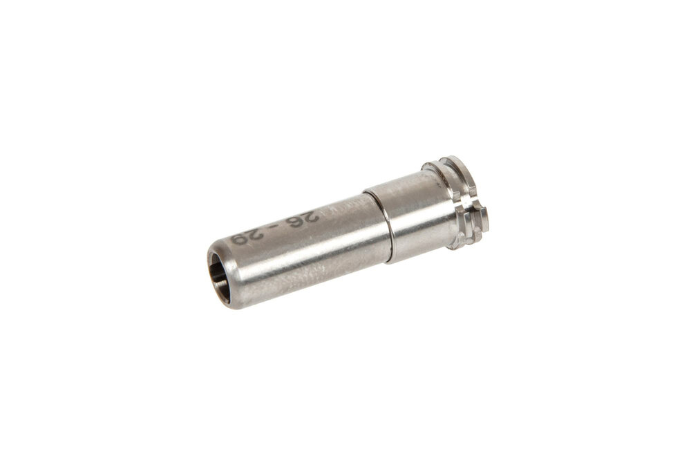 Adjustable Titanium CNC Nozzle for AEG Replicas - 26mm - 29mm