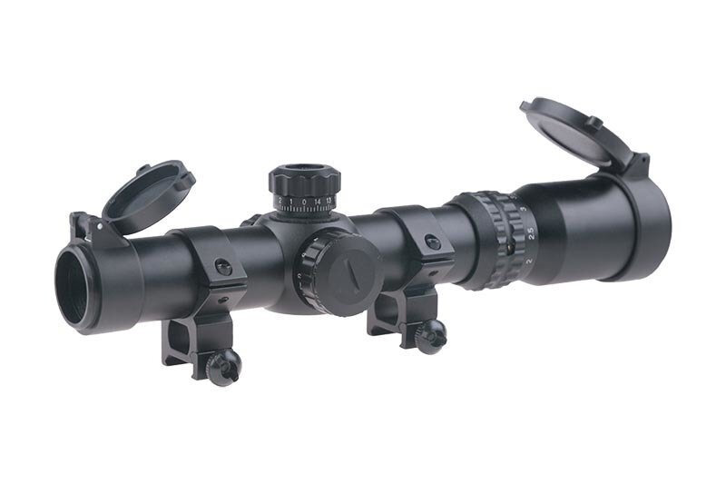 AMOEBA SC-013 1-4x24 SE Scope - Black