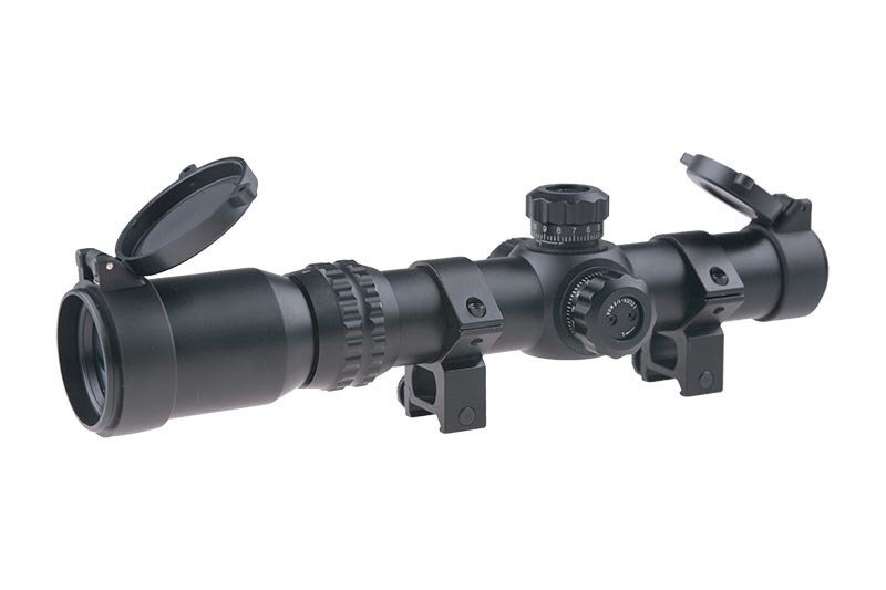 AMOEBA SC-013 1-4x24 SE Scope - Black