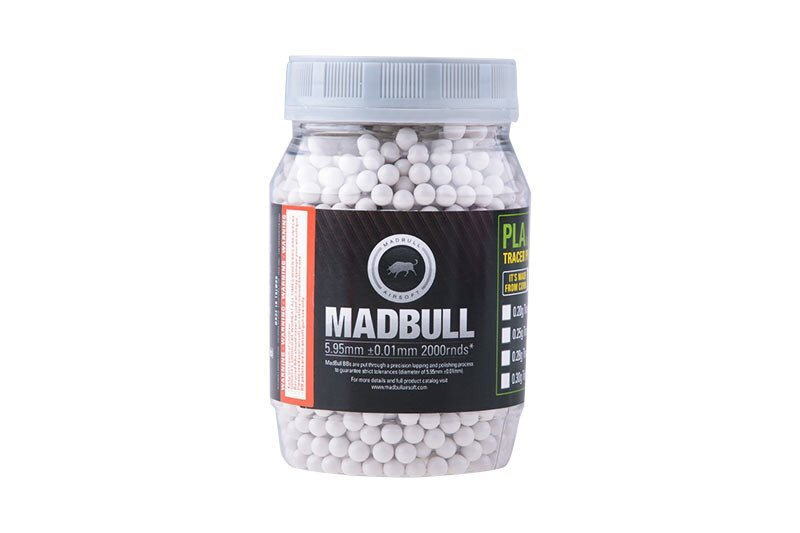 Heavy White 0.43g BBs - 2000 BB Bottle