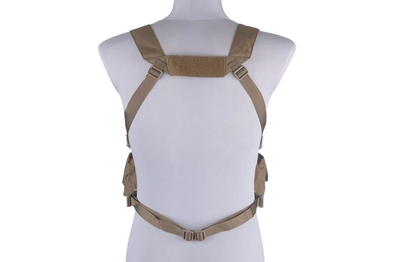 D3CR Chest Rig Tactical Vest - Tan