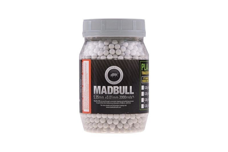 BBs 0.36g Madbull Heavy White 2000 pcs