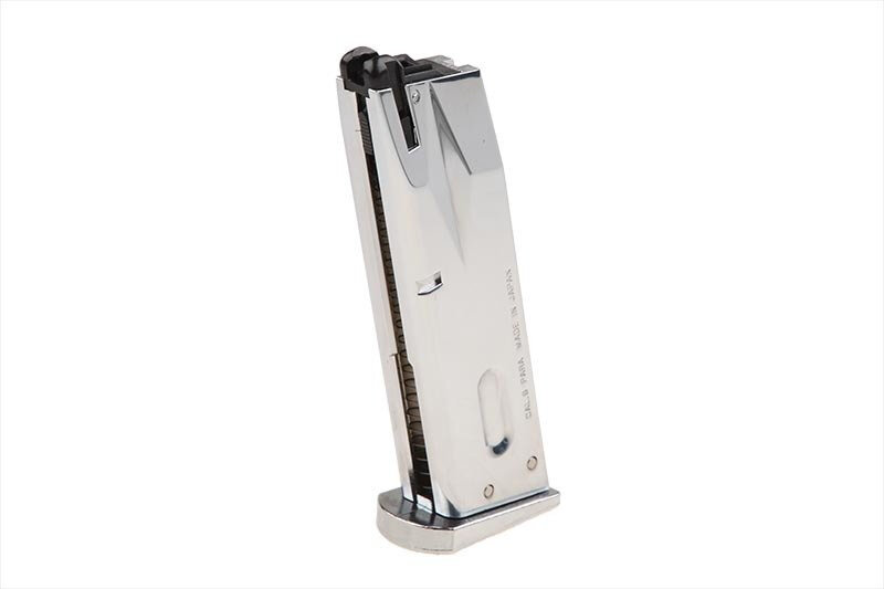 TOKYO MARUI 25rd gas magazine for M92F - silver