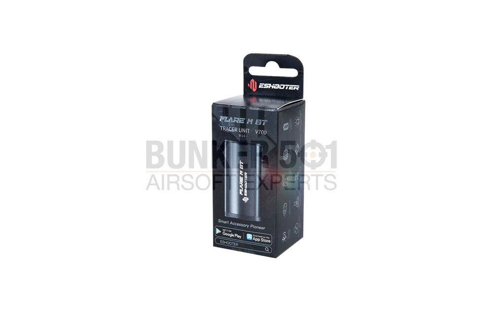 E-SHOOTER Tracer FLARE M BT Silencer Black