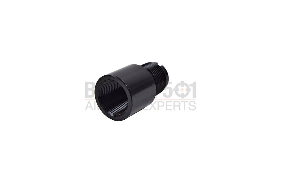 D|BOYS SILENCER ADAPTER 14MM THREAD FROM CLOCKWISE TO COUNTER-CLOCKWISE