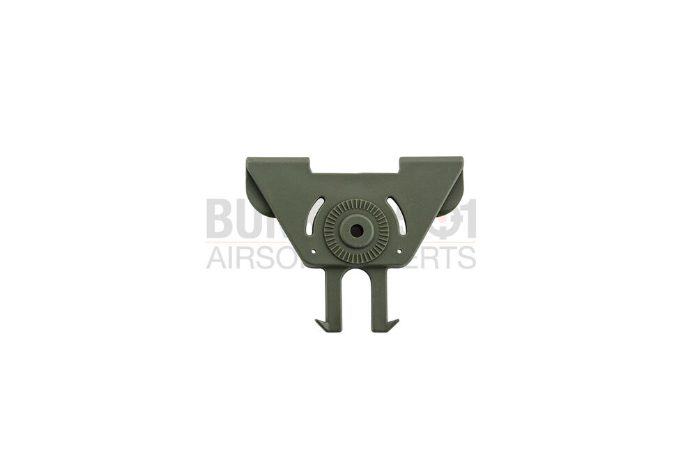 BO MANUFACTURE Molle adapter for rigid holster OD green