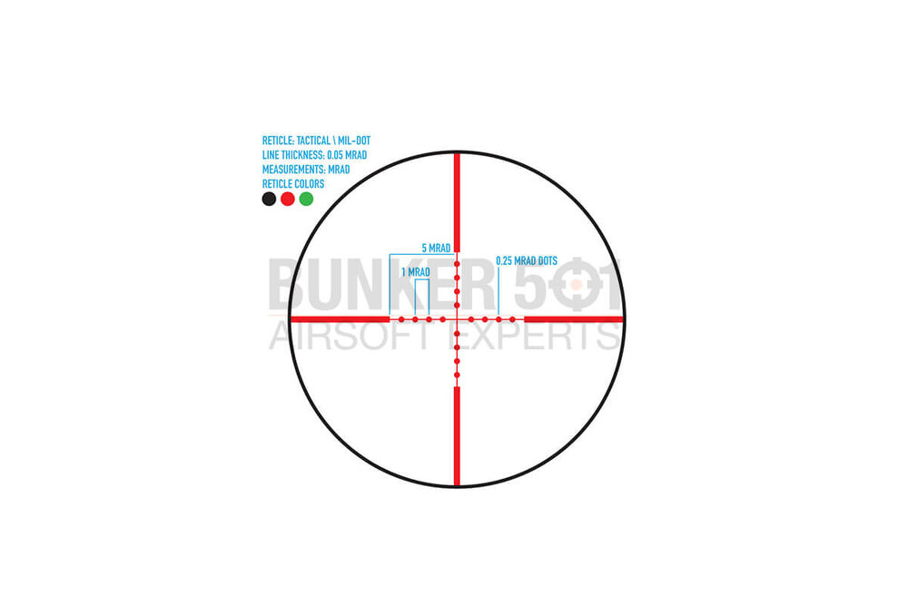 FIREFIELD FF13043 Tactical 3-12X40AO Riflescope