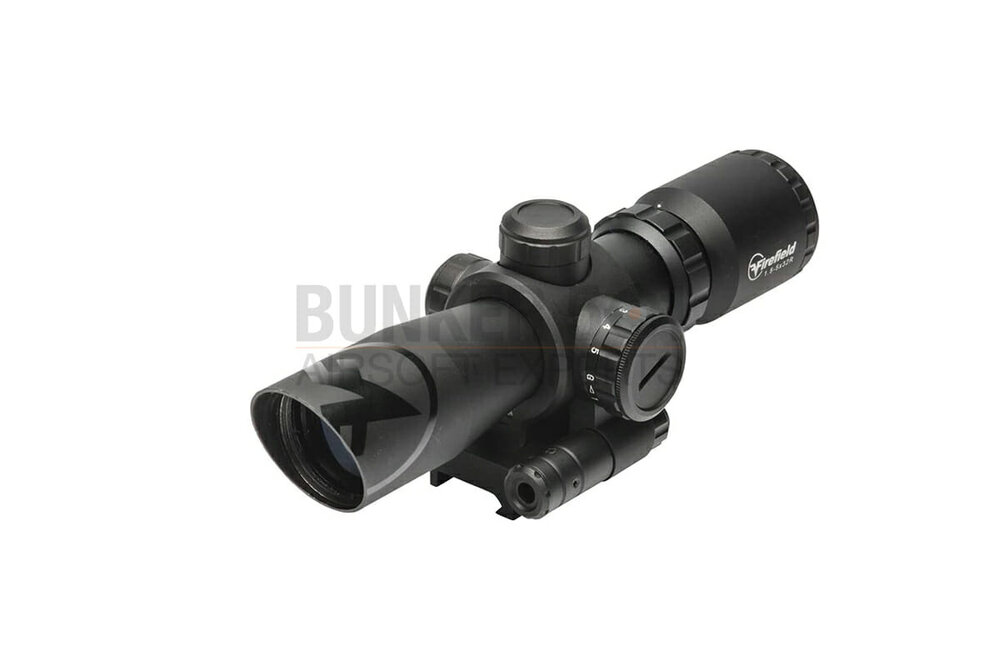 FIREFIELD FF13062 Barrage 1.5-5x32 With Red laser