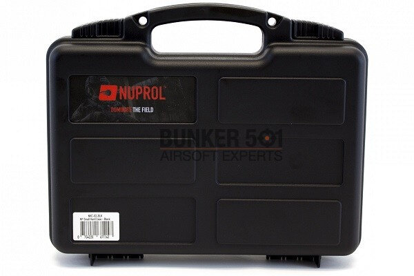 NUPROL Small Hard Case For Pistols With Pnp Foam (Zwart)