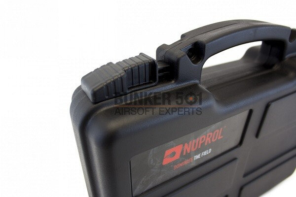 NUPROL Small Hard Case For Pistols With Pnp Foam (Zwart)
